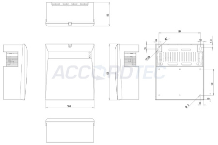 ББП-40 исп. 1 Блок бесперебойного питания ACCORDTEC, 12 В, 4 А